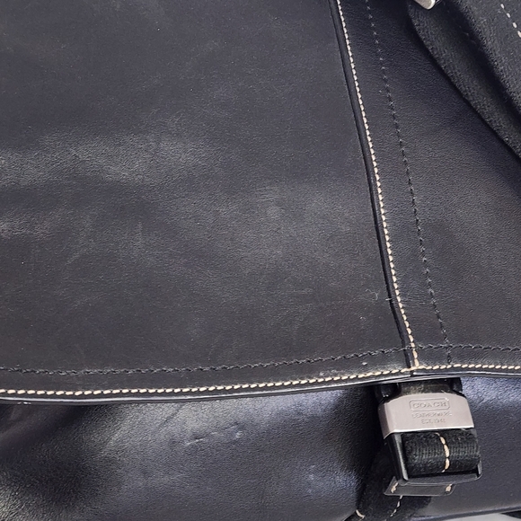 Coach Legacy Briefcase Messenger Bag 5A02Black Leather Limited Edition 2006 - Picture 7 of 13